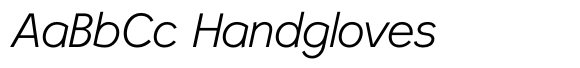 Hybi11 Amigo Light Italic image