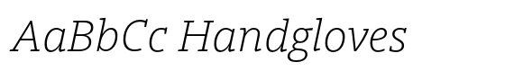 Open Serif Light Italic image
