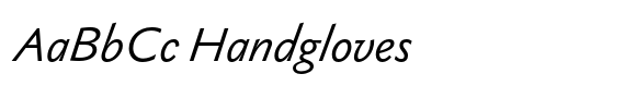 Gaultier Regular Italic font sample