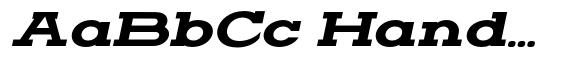 Zero Slab Extra Bold Expanded Slanted image