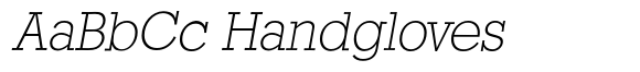 Stafford Serial Xlight Italic image