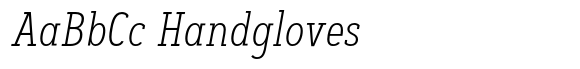 Artegra Slab Condensed ExtraLight Italic image