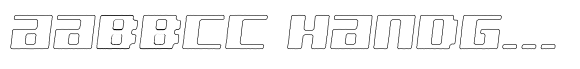 OT Lotti Cut Outline Italic image