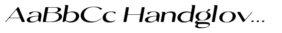 Rodhetty Soft ExtraExpanded Italic image