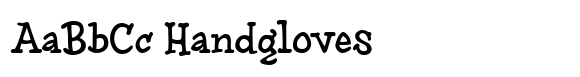 Brownhand-Regular font sample