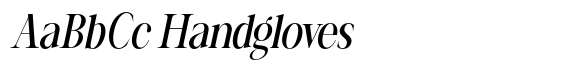 Canella Condensed Italic image