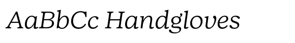 Bogue Slab Thin Italic image