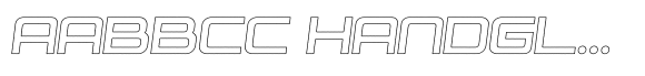 OT Strada Grit Outline Italic image