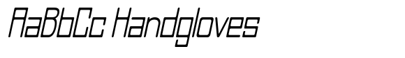 Regglid Sans Slanted Condensed image