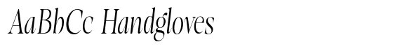 Gustian Extra Light Condensed Italic image