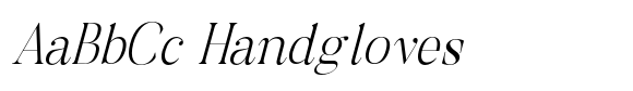 Muthilena Gothic Thin Italic image