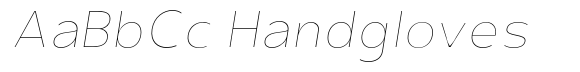 Glosira ThinSemiExpandedSlant image