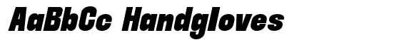 Aurethique Extra Bold Condensed Oblique image