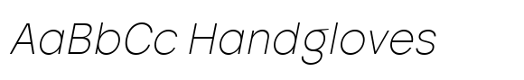 Chamer Alternates Thin Italic image