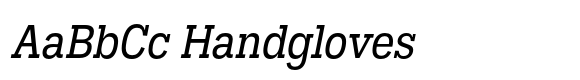 Hefring Slab Condensed Italic image