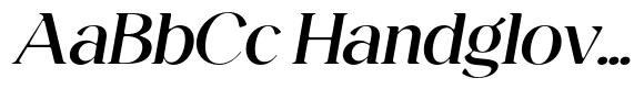 Magres Soft SemiBold SemiExpanded Italic image