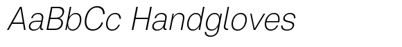 Marblis Extralight Italic image