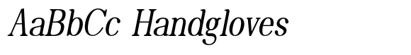 Thyne Bold Condensed Italic image