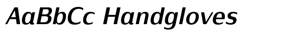 Nirand Semi Bold Italic font sample