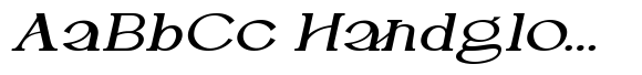 Calvoire Medium Expanded Italic image