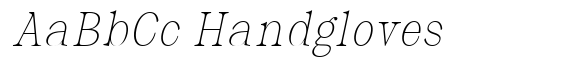 Malvera Thin High Condensed Slant image