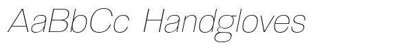Gergoria Sans Thin Italic image