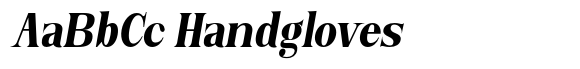 Serapha Serif Extra Bold Condensed Slanted image