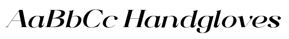 Elthia Bold Italic font sample