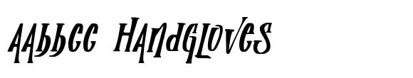 Monster Spooky Italic image