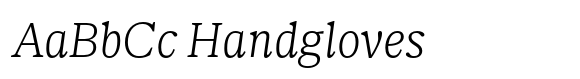 Nitida Text Plus Light Italic image