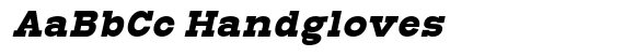 Aristone Slab Extra Bold Semi Expanded Italic image