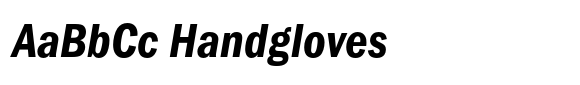 ITC Franklin Gothic Condensed Demi Italic image