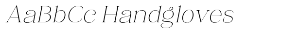 Eritza Extra Light Italic image