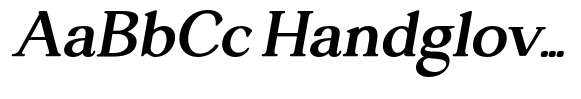 Ardiga Bold Expanded Italic image