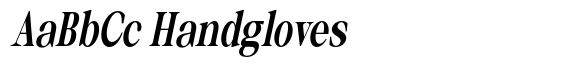 Thalore Extra Bold Condensed Oblique image