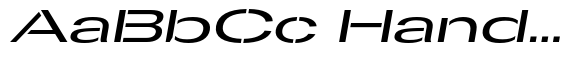 Dean Stencil Normal Dean Stencil Wide Medium Italic image