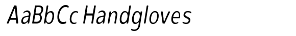 Glosira Soft CondensedSlant image