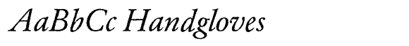 Garamond Rough H EF Italic image