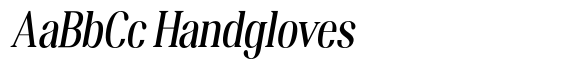 Glowira MediumCondensedSlant image