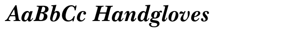 Baskerville Handcut Std Bold Italic image