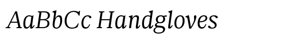 Nitida Text Plus Book Italic image