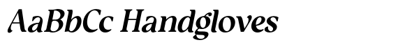 Regalorn Oblique font sample
