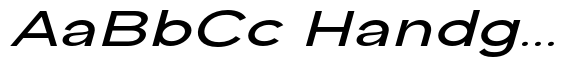 Vestica Neue Semi Bold Slant Extra Expanded image