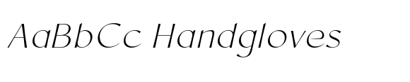 Chopard Extra Light Italic image