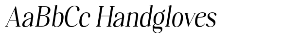 Polisha Reynold Soft Italic Semi Condensed image