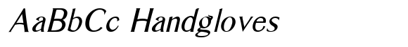 Gwenda TImes Condensed Italic font sample