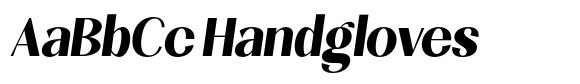 Natharie Extra Bold Condensed Slant image