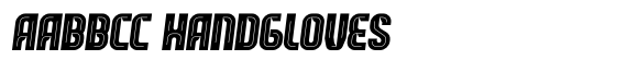 Leverkusen Inline Sharp Oblq font sample