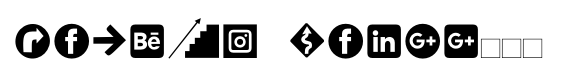 Icons Dingbats Symbols Set DEMO image