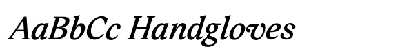 Textworthy Serif Textworthy Medium Italic image
